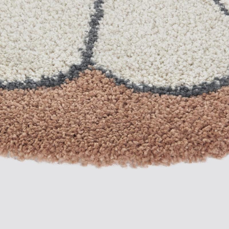 Wayfair Lily Kids Flower Shag Area Rug