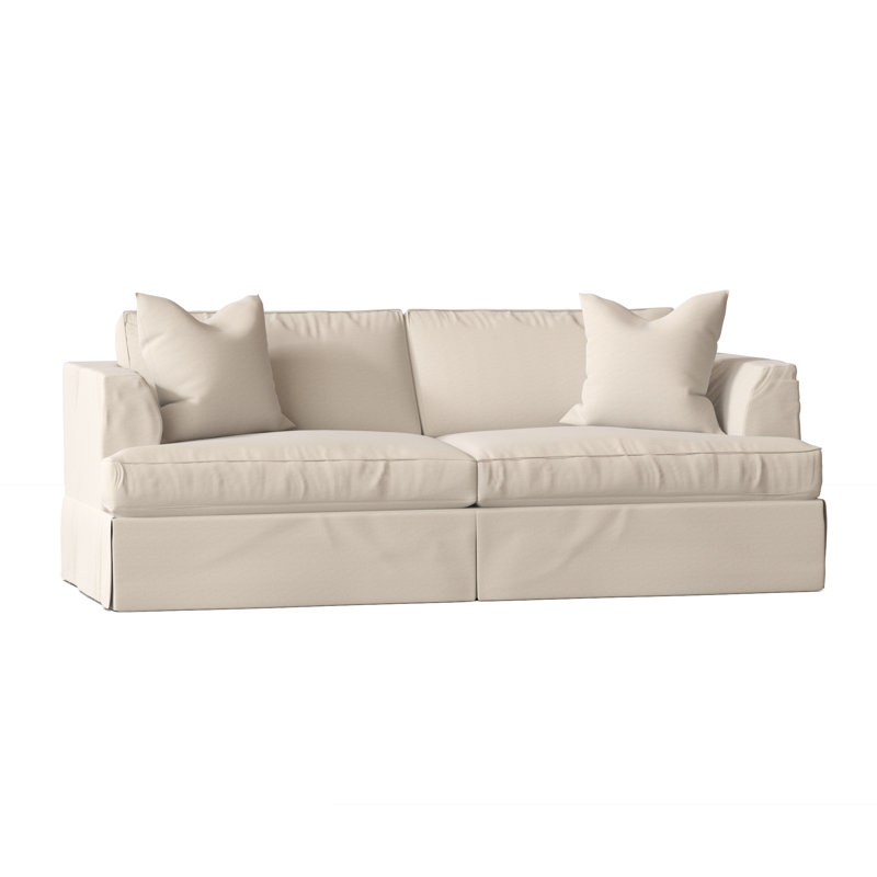 Wayfair Lucia 92.5'' Slipcovered Sleeper Sofa
