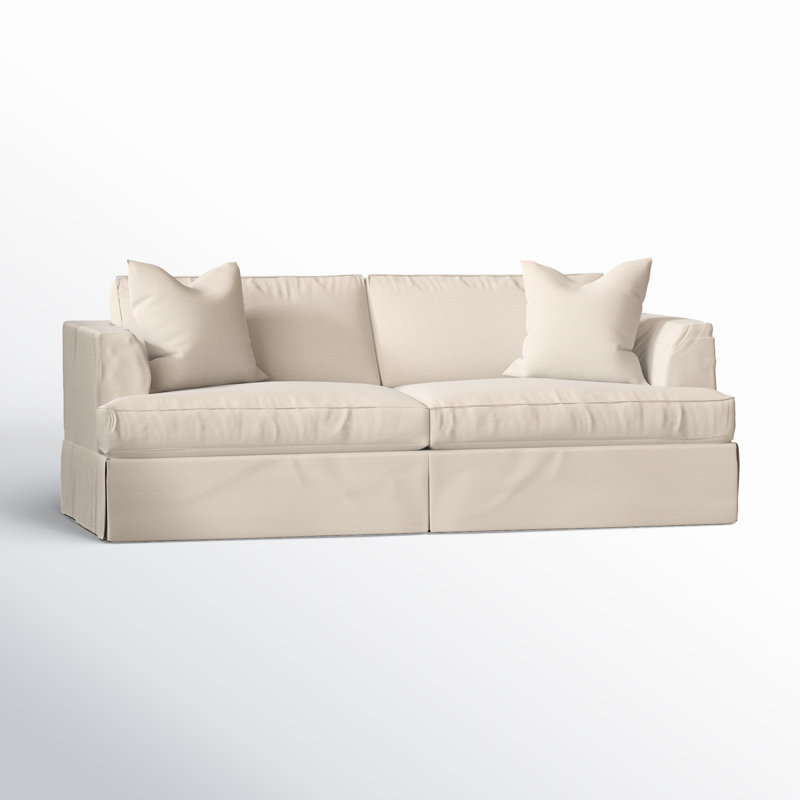 Wayfair Lucia 92.5'' Slipcovered Sleeper Sofa