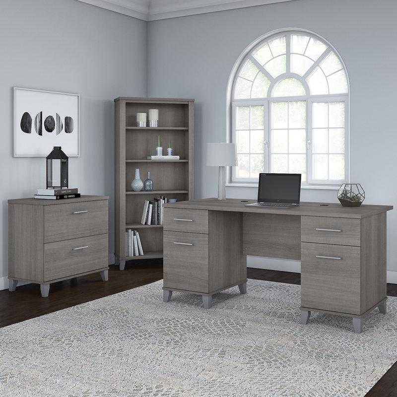 Wayfair Magomed 3 Computer Desk Office Set