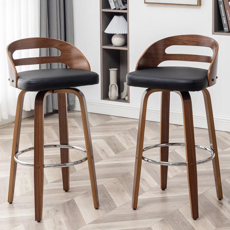 Wayfair Mahtab Swivel Counter & Bar Stools (Set of 2)