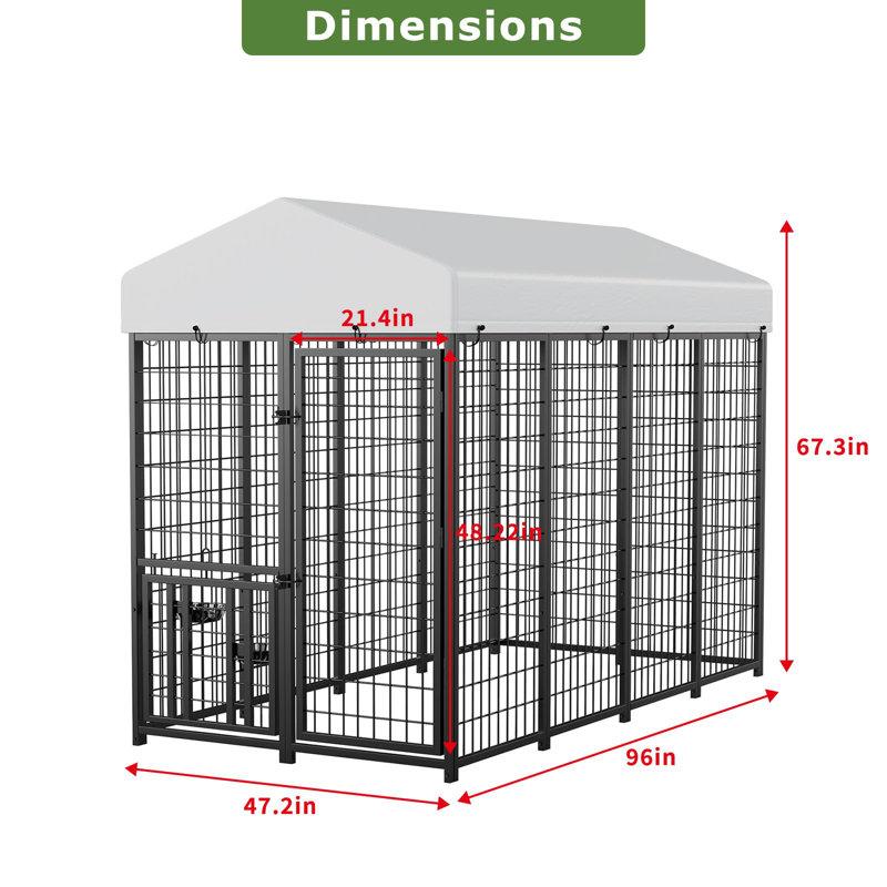 Wayfair Metal Yard Kennel With Door