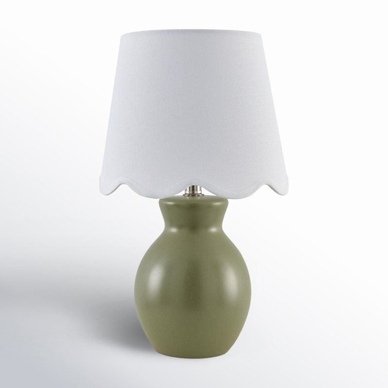 Wayfair Momsen Scallop Shade Lamp