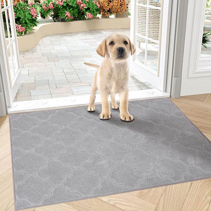 Wayfair Monfield Non-Slip Geometric Indoor Doormat