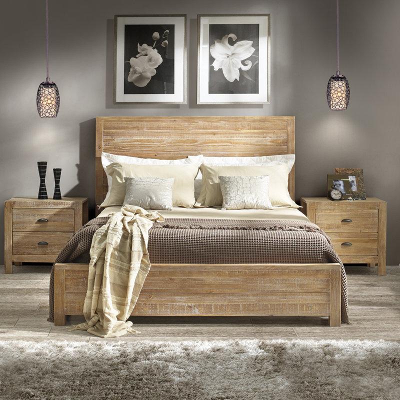 Wayfair Montauk Solid Wood 2 Piece Bedroom Set