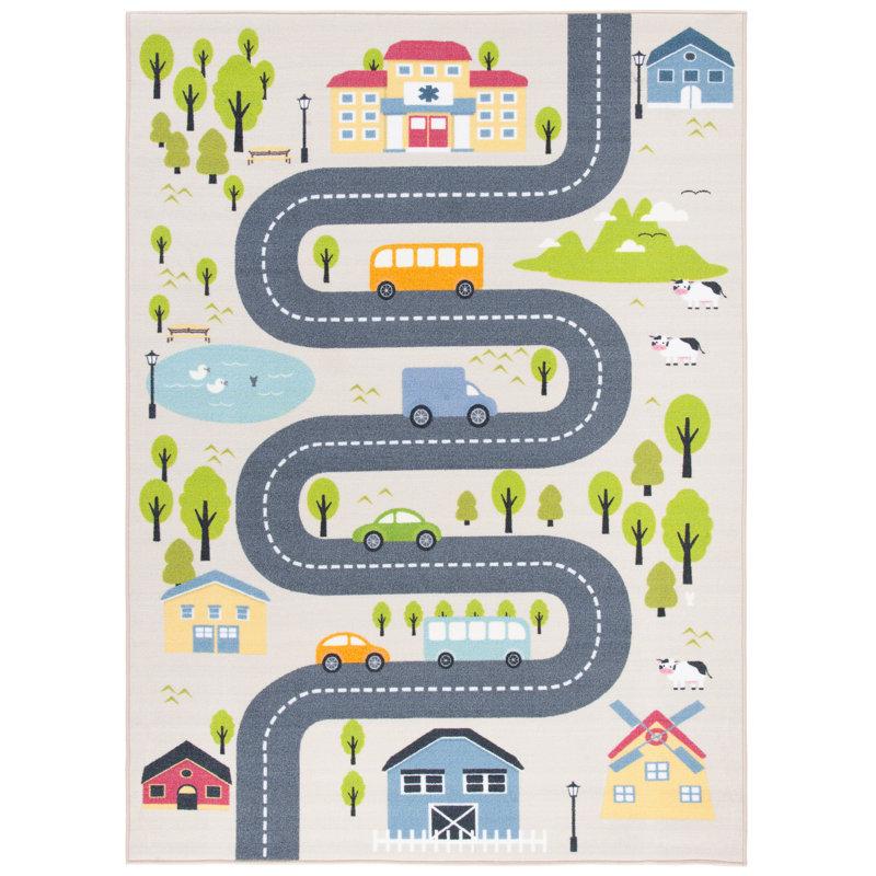 Wayfair Myatt Beige/Green Rug