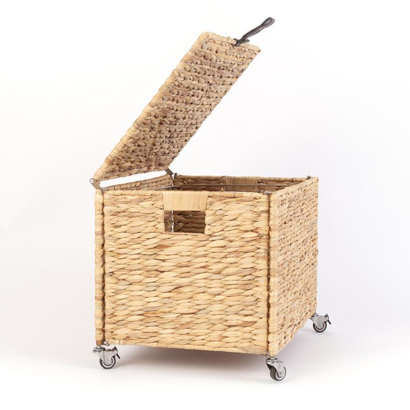 Wayfair Natural Wicker Mobile File Box