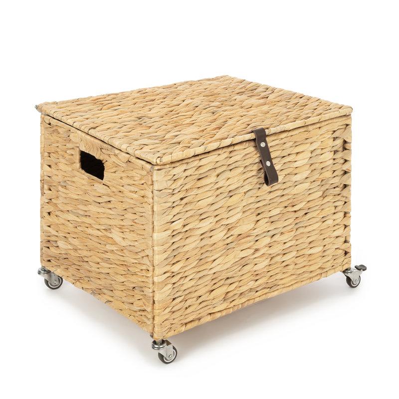 Wayfair Natural Wicker Mobile File Box