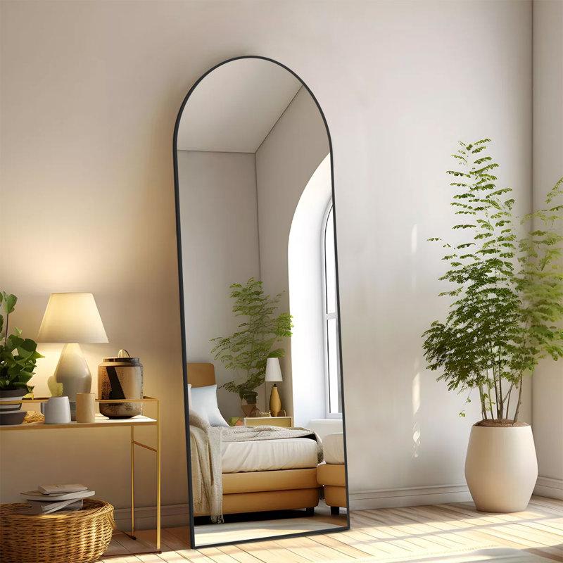 Wayfair Nayelis Metal Arch Mirror