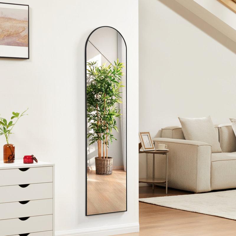 Wayfair Nayelis Metal Arch Mirror