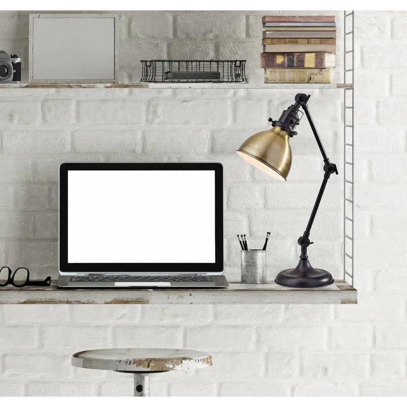 Wayfair Orrstown Adjustable Metal Desk Lamp