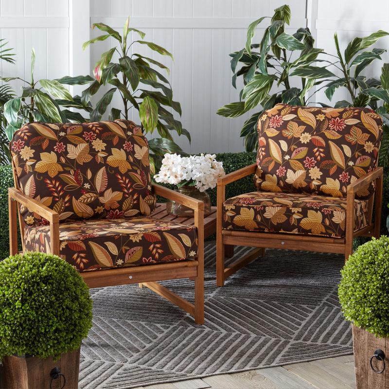 Wayfair Outdoor 2-Piece Deep Seat Cushion Set