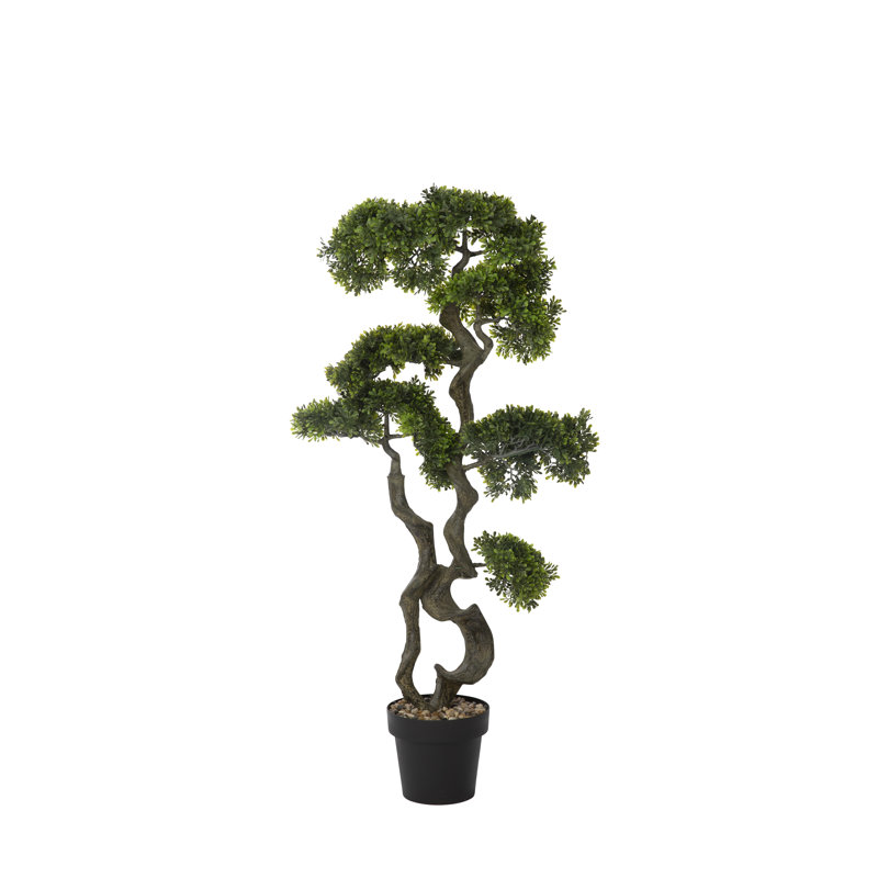 Wayfair Panama 37'' Faux Bonsai Tree In Pot Liner