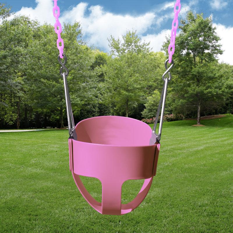 Wayfair Plastic Bucket Swing with Chains
