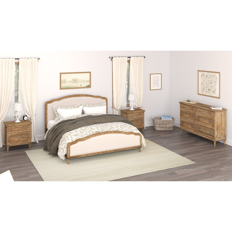 Wayfair Posey Solid Wood 4 Piece Bedroom Set