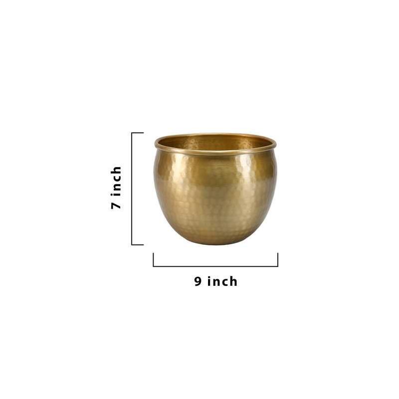 Wayfair Quanette Metal Pot Planter