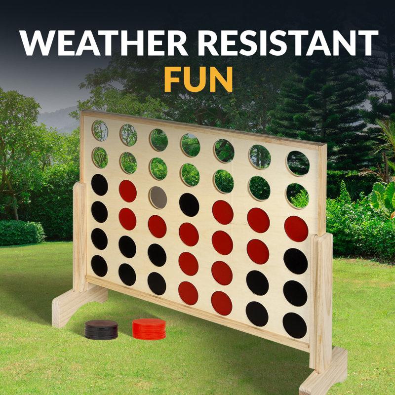 Wayfair Quattro Giant Four In A Row Game Set