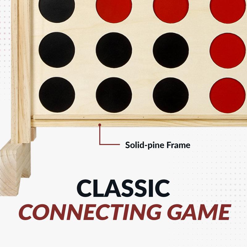 Wayfair Quattro Giant Four In A Row Game Set