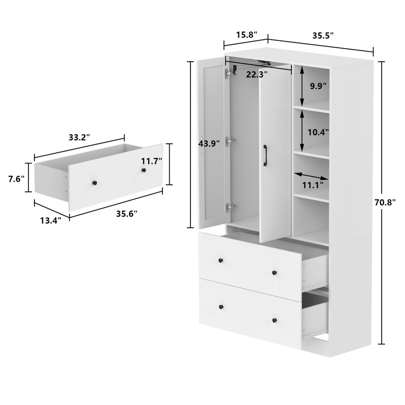 Wayfair Raybin Armoire