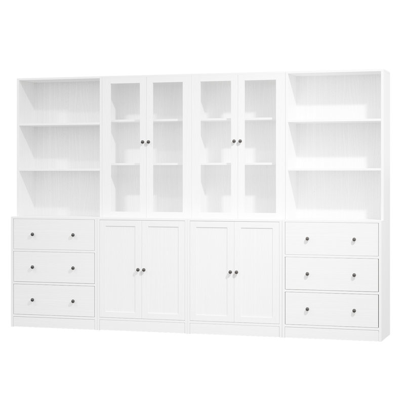 Wayfair Reshelle Book Cabinet Storage Bookcase