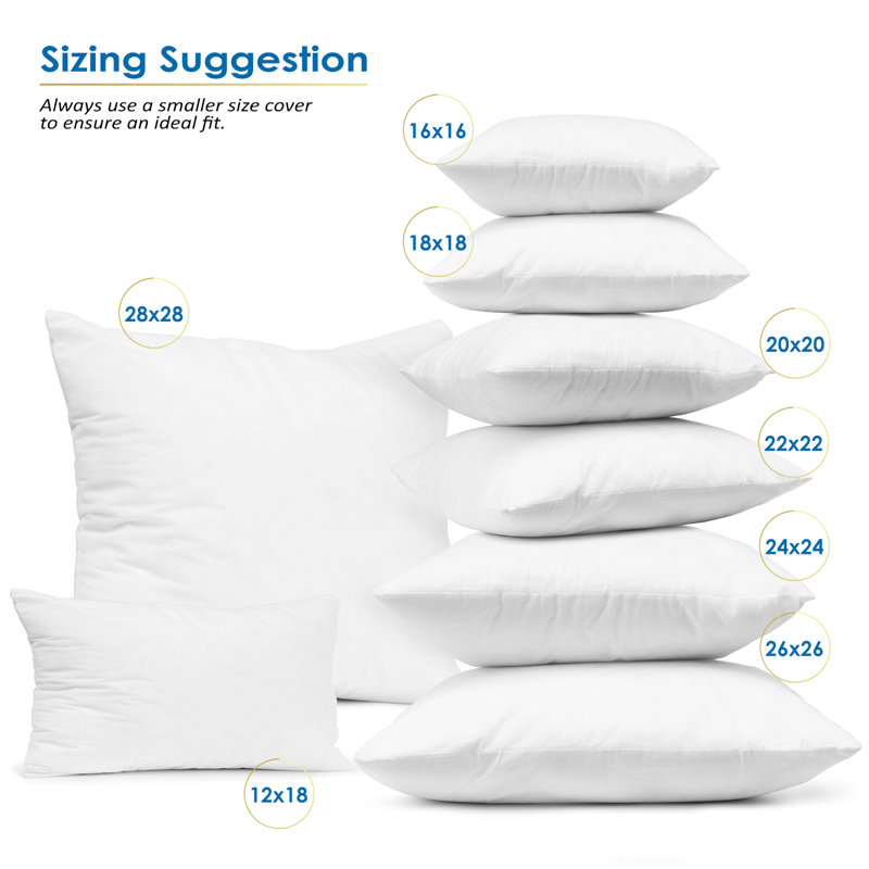 Wayfair Reversible Throw Pillow Insert