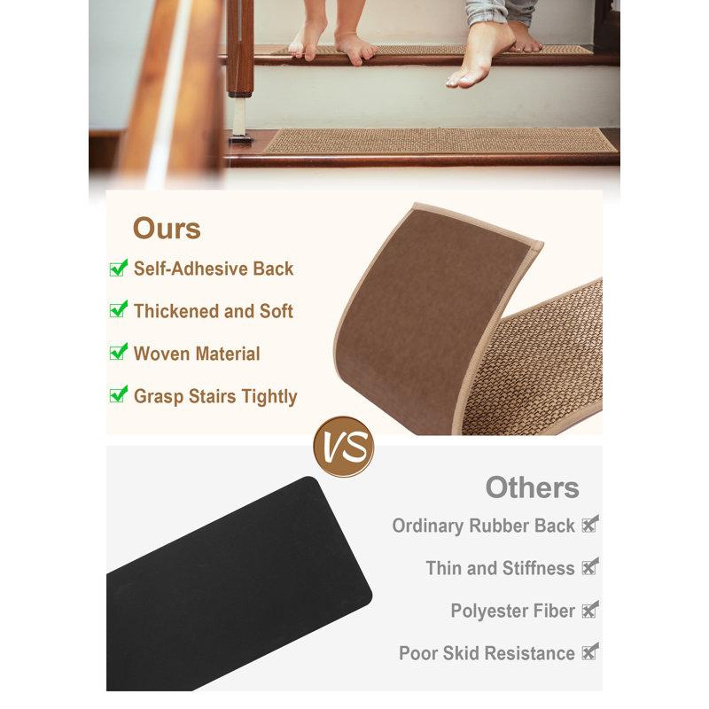 Wayfair Robinswood Non-Slip Stair Tread (Set Of 15)