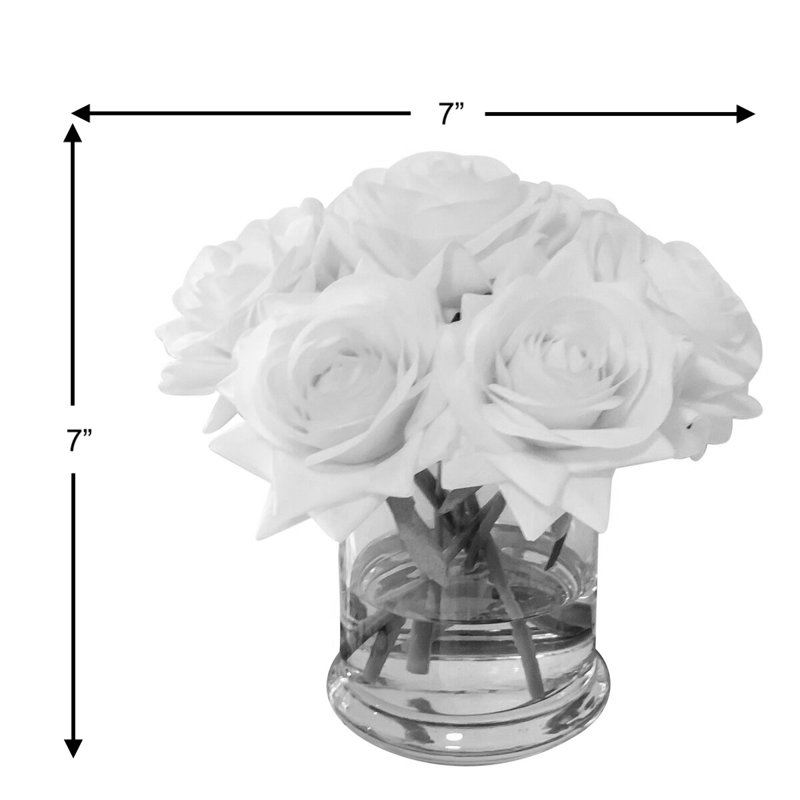Wayfair Rose Arrangement In Vase