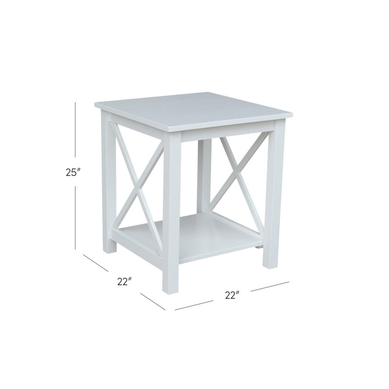 Wayfair Rossitano Solid Wood End Table