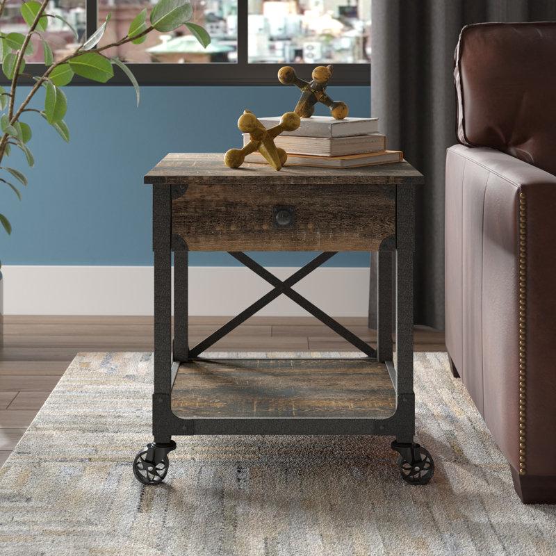 Wayfair Ruthton End Table with Storage