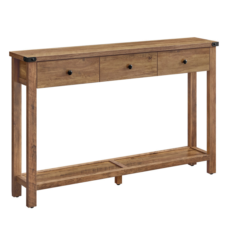 Wayfair Sahai 47.2" Console Table With 3 Drawers