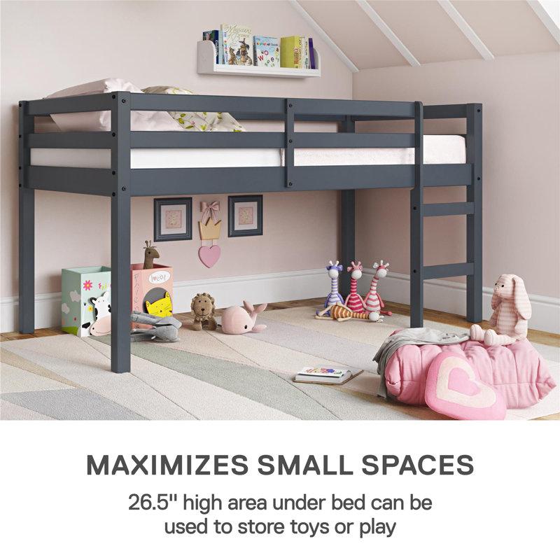 Wayfair Schlemmer Twin Loft Bed By Harriet Bee