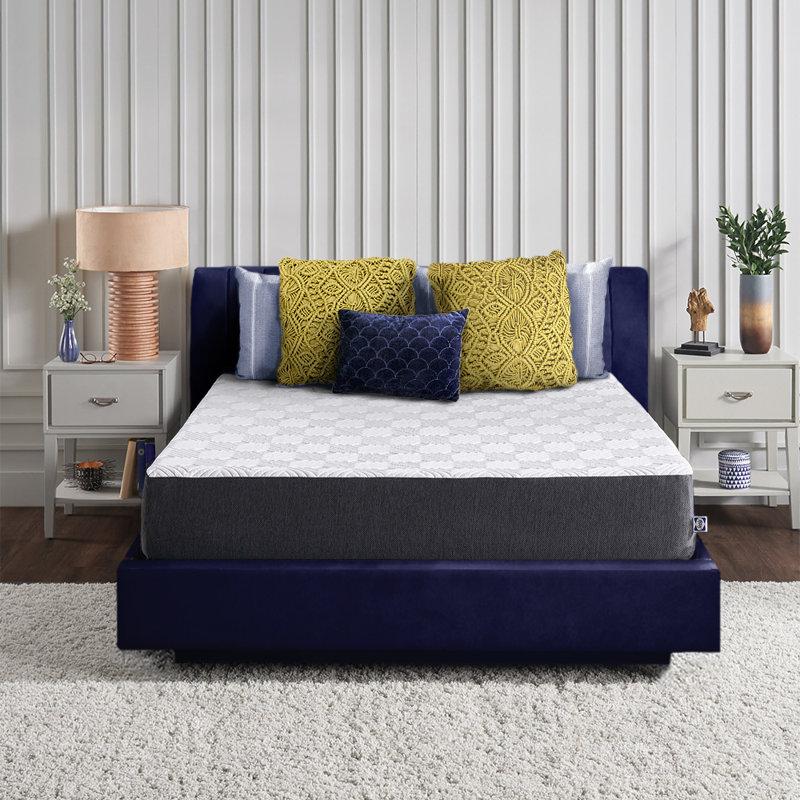 Wayfair Sealy Cool 10" Firm Hybrid Mattress