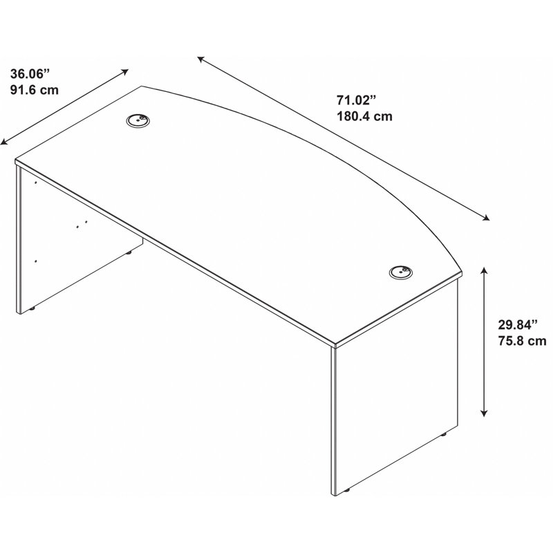 Wayfair Series C Executive Desk