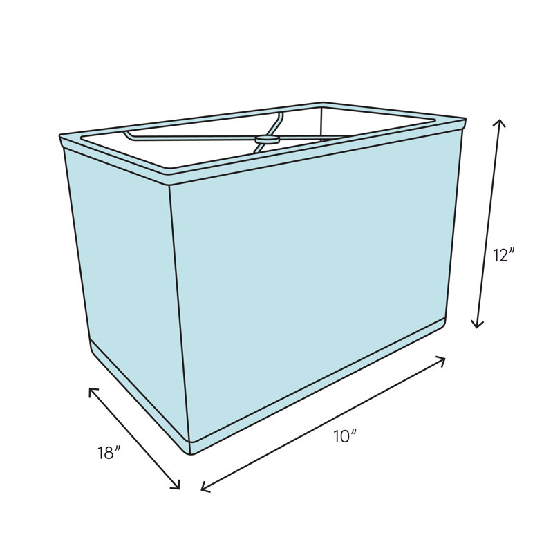 Wayfair Silk Rectangle Lamp Shade