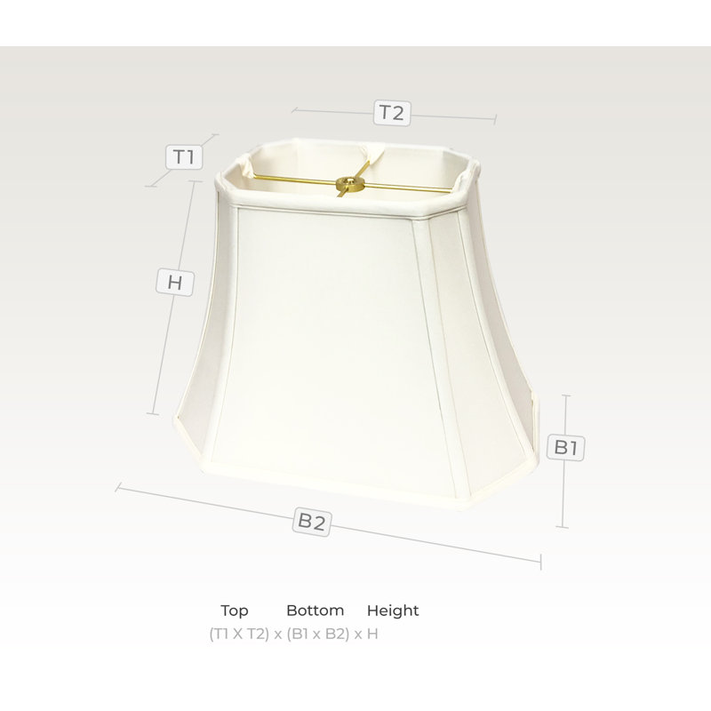 Wayfair Silk Rectangle Lamp Shade (Set Of 2)