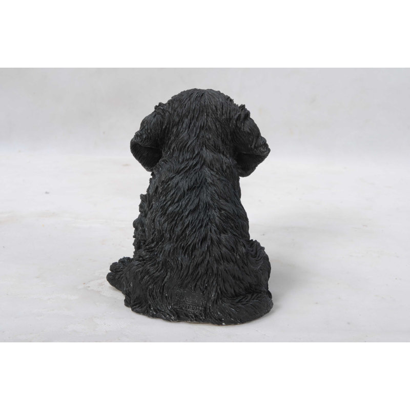 Wayfair Sitting Cockapoo Puppy Statue