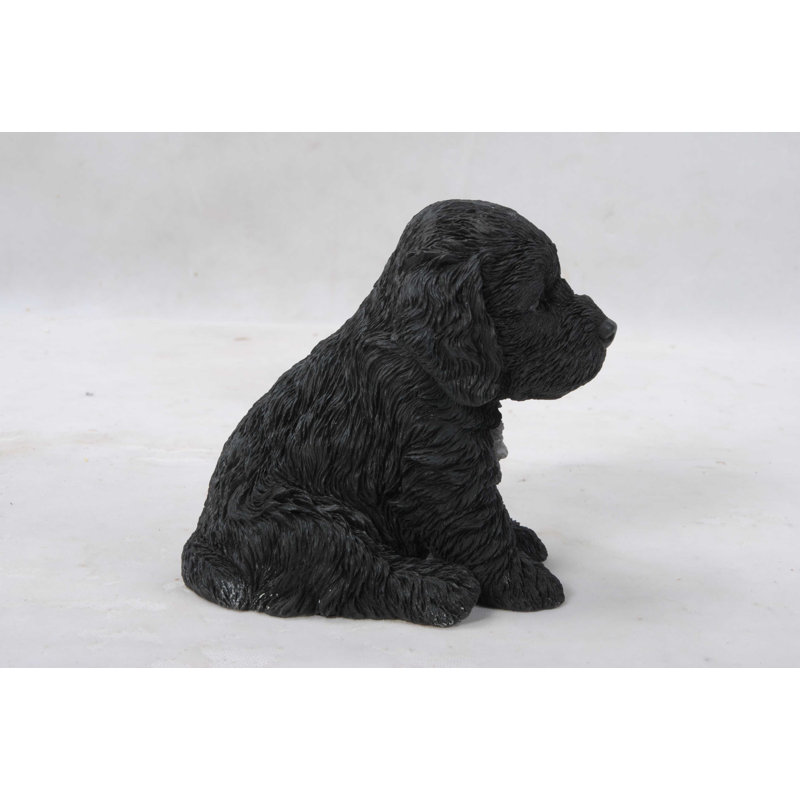 Wayfair Sitting Cockapoo Puppy Statue
