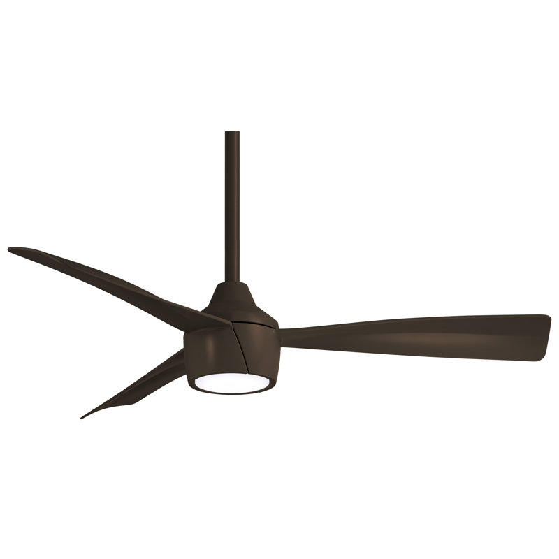 Wayfair Skinnie 44" 44'' Ceiling Fan with LED Lights