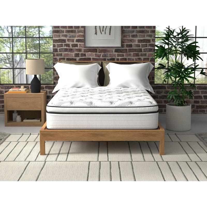 Wayfair Wayfair Sleep 14" Hybrid Mattress - Medium - Twin