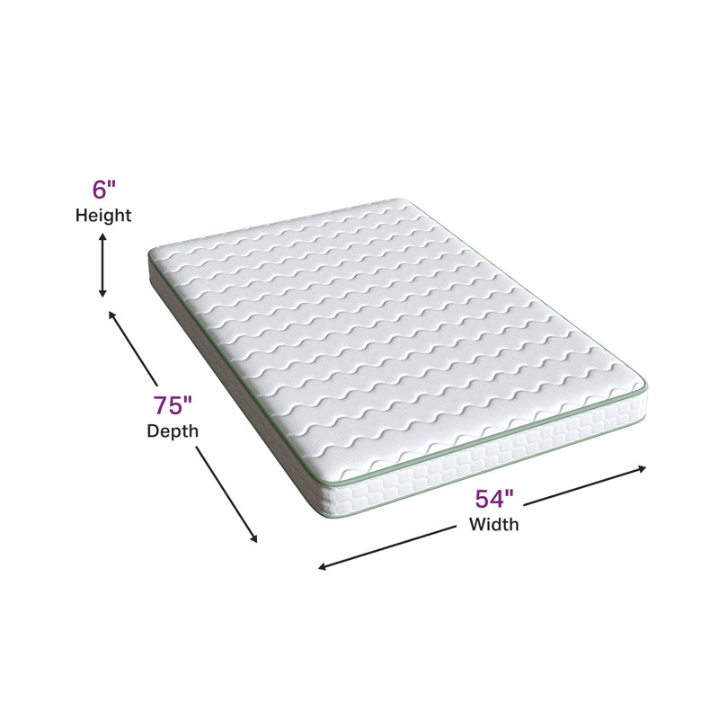 Wayfair Wayfair Sleep 6" Medium Innerspring Mattress