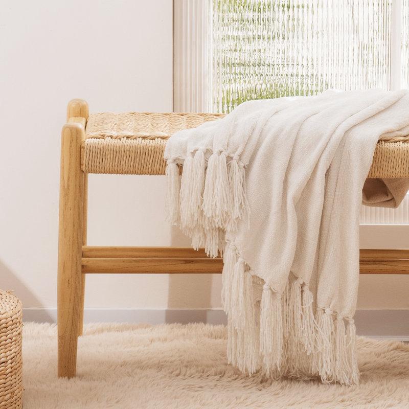 Wayfair Soft Chenille Throw Blanket