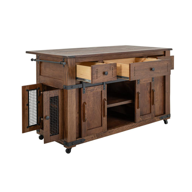 Wayfair Solid Wood Kitchen Island