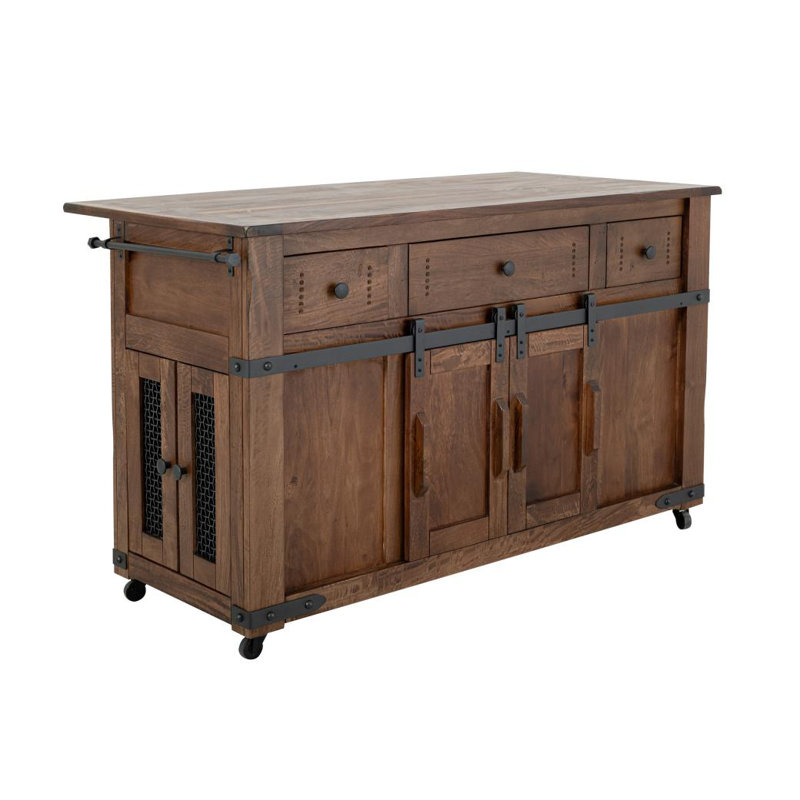 Wayfair Solid Wood Kitchen Island