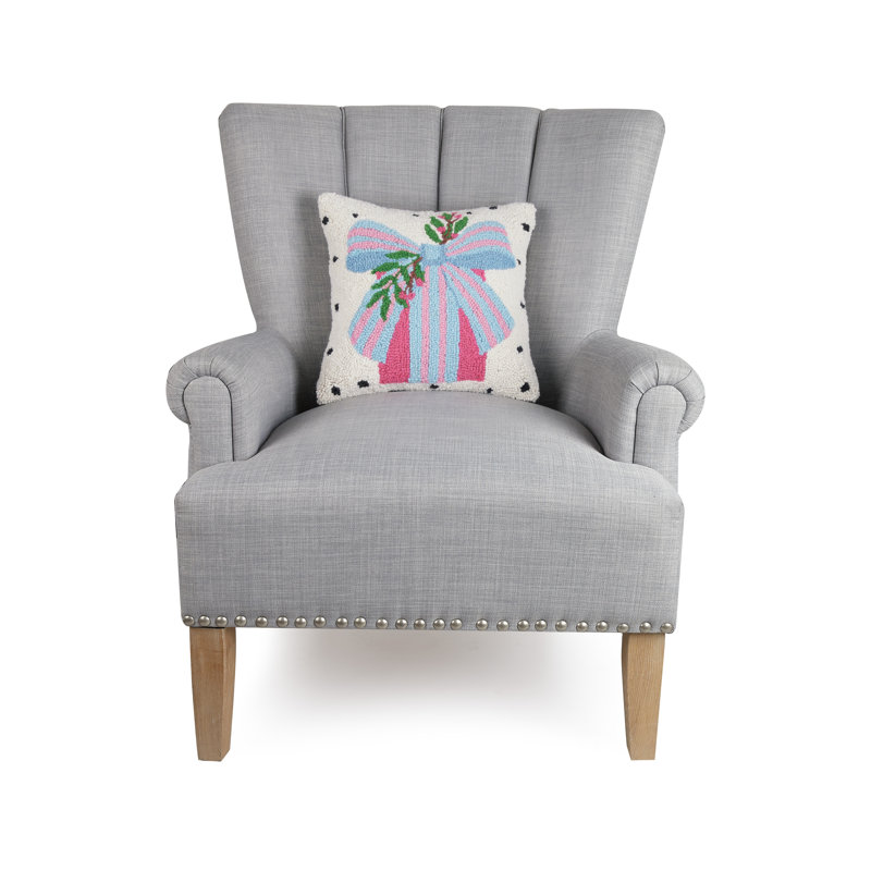 Wayfair Spotted Holiday Present Hook Pillow