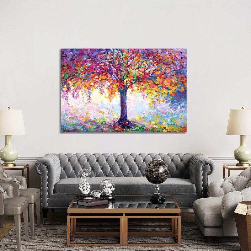 Wayfair " Tree Of Happiness " By Leon Devenice