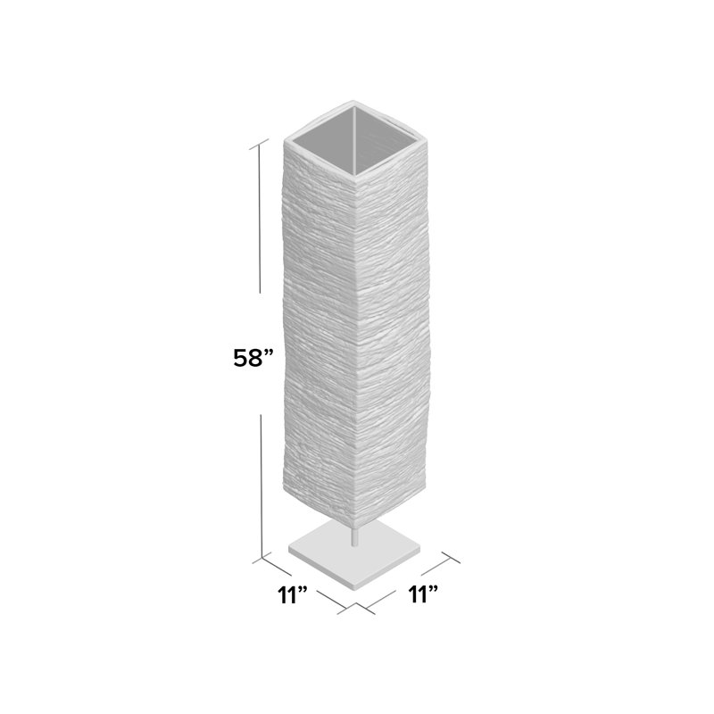 Wayfair Triplett 58'' Column Floor Lamp