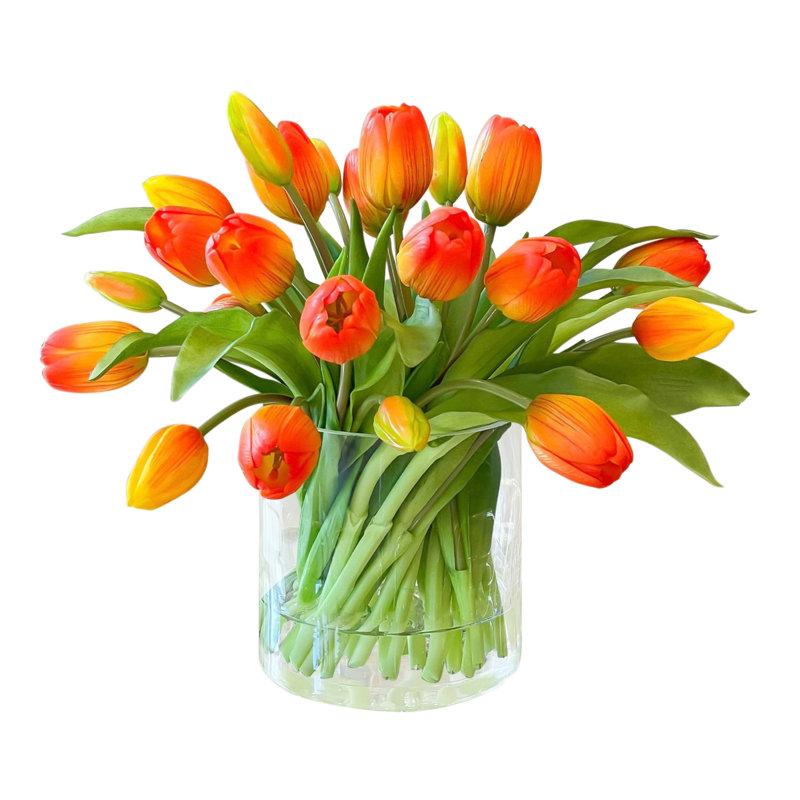 Wayfair Tulip Arrangement in Vase