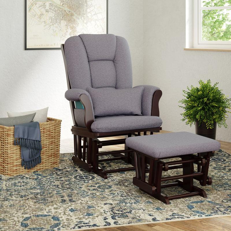 Wayfair Tuscany Rocking Chair Glider with Ottoman