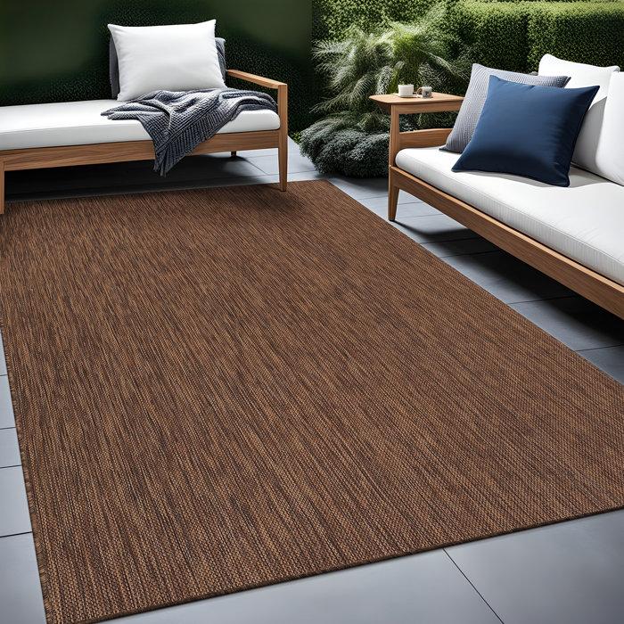 Wayfair Waikiki Brown Indoor / Outdoor Rug