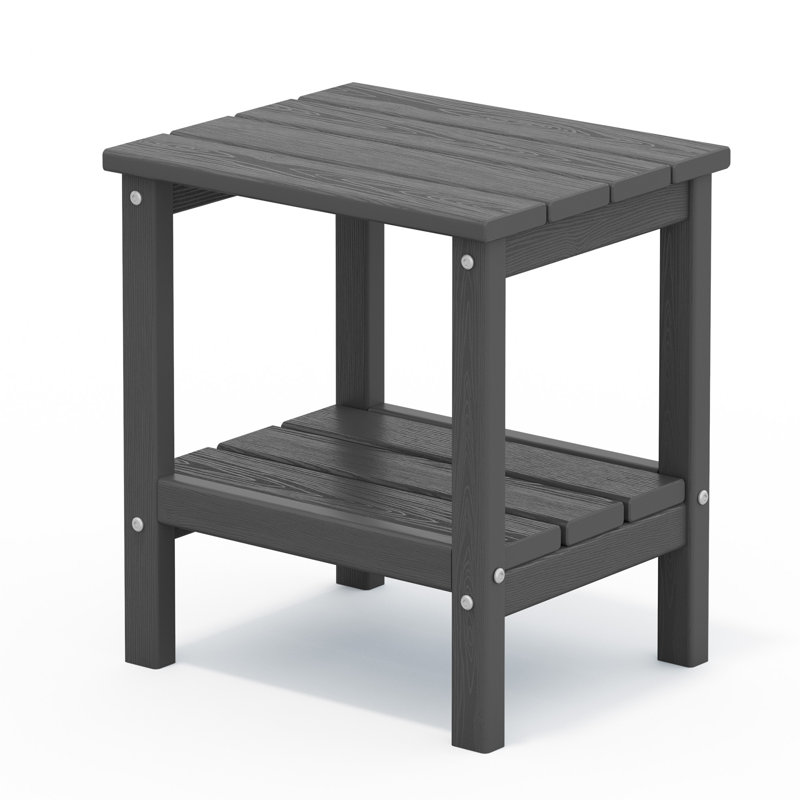 Wayfair Wolak Double-Tier Patio Table Side Table